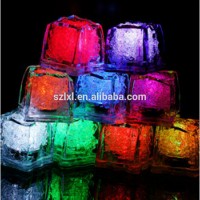 Submersible LED Ice light with Flashing Multi-Color Lights Rocks, Great Party Decoration or Unique Gift